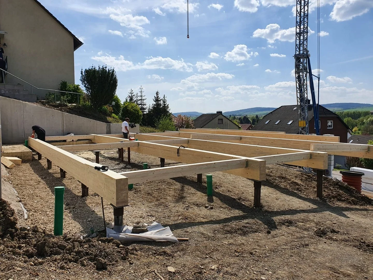 Fondations pour maisons